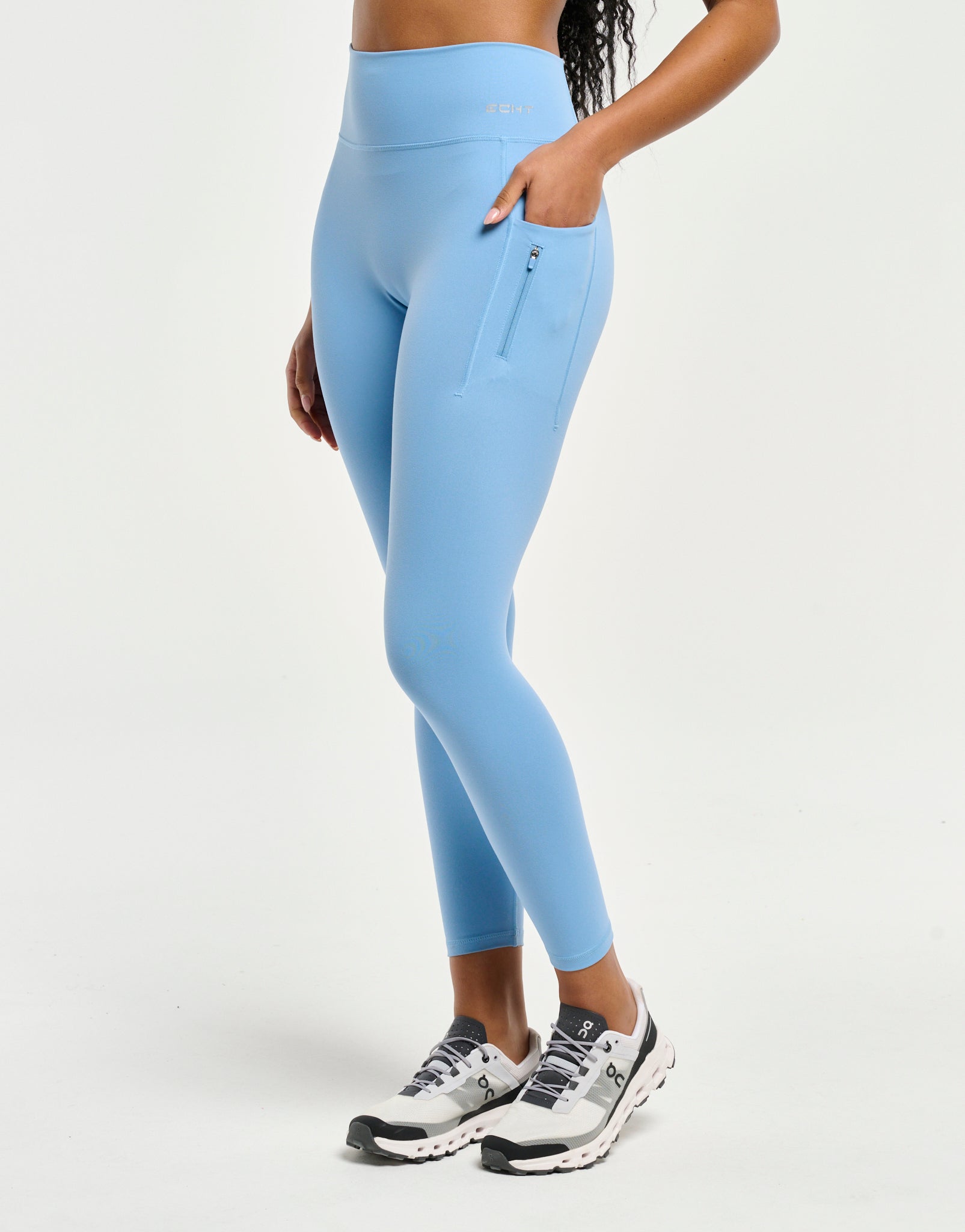 On-The-Go Utility Pocket Leggings - Process Blue