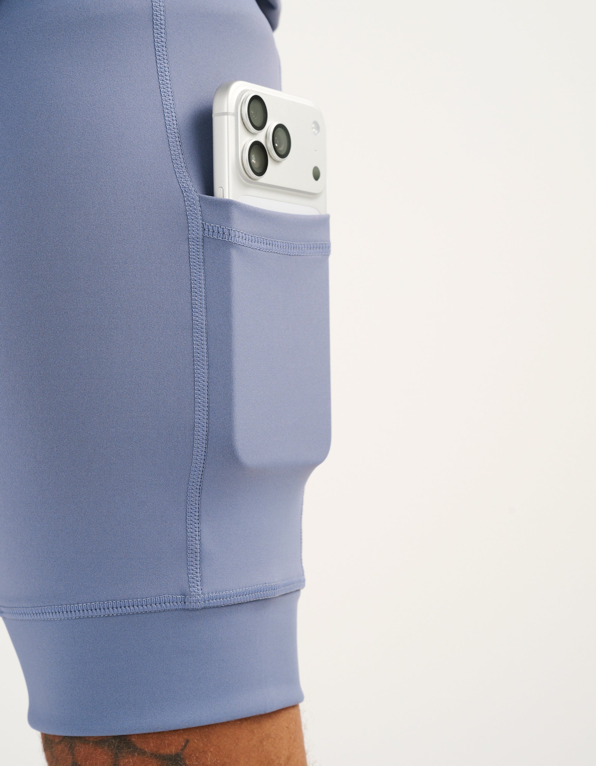 Performance Shorts - Dusty Blue