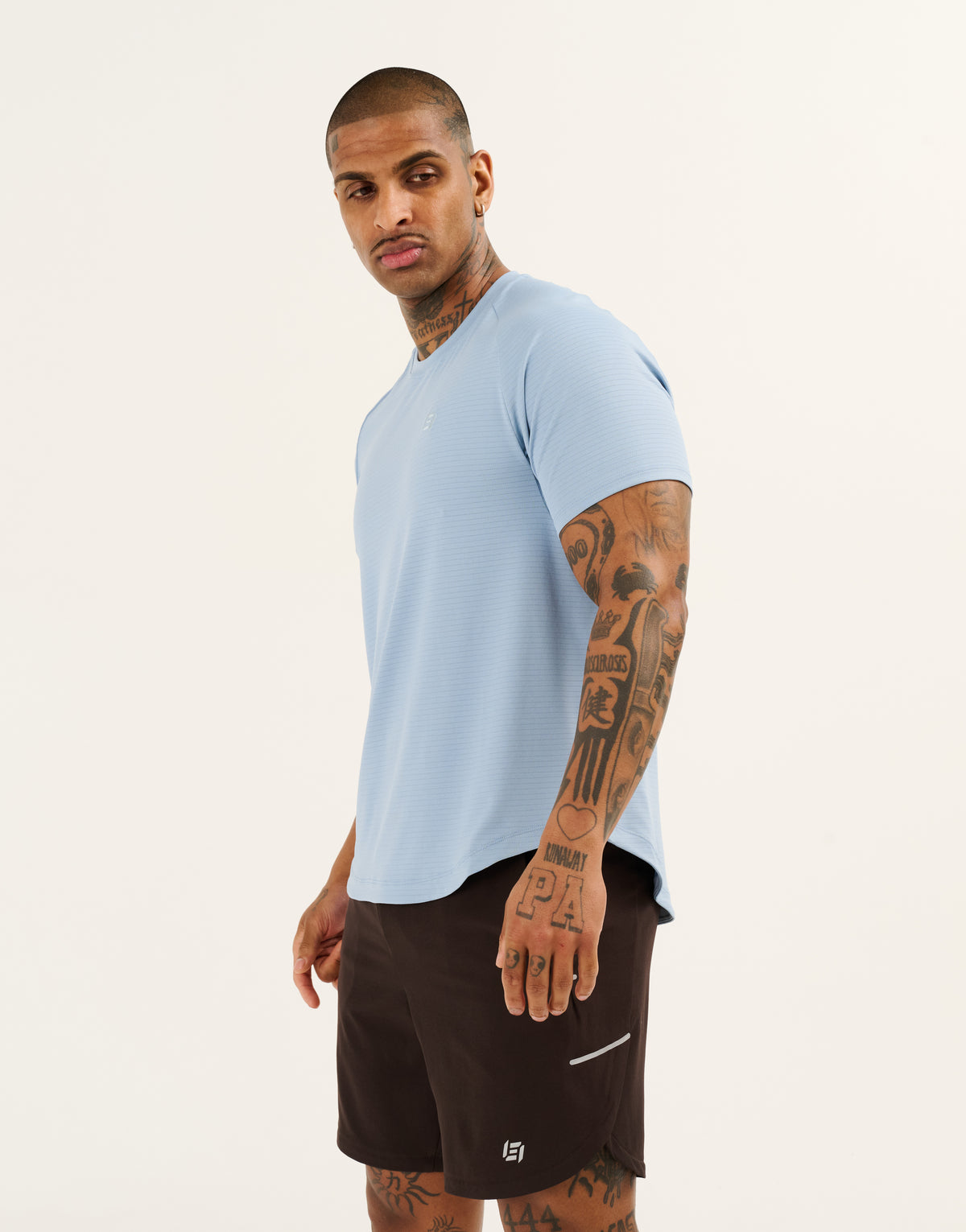 Performance Tee 28" - Dusty Blue