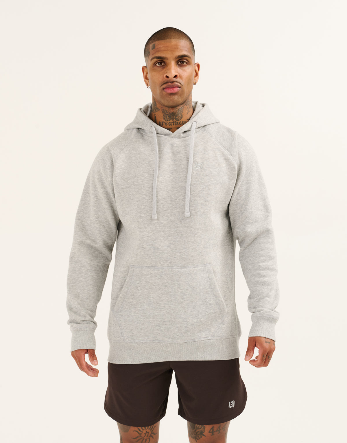 Recover Fleece Hoodie - Grey Marle