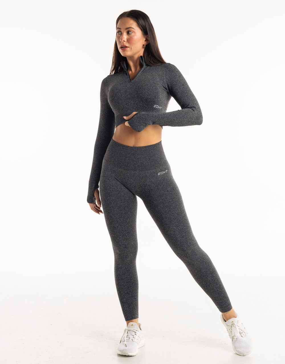 Supreme Seamless Leggings - Charcoal Grey