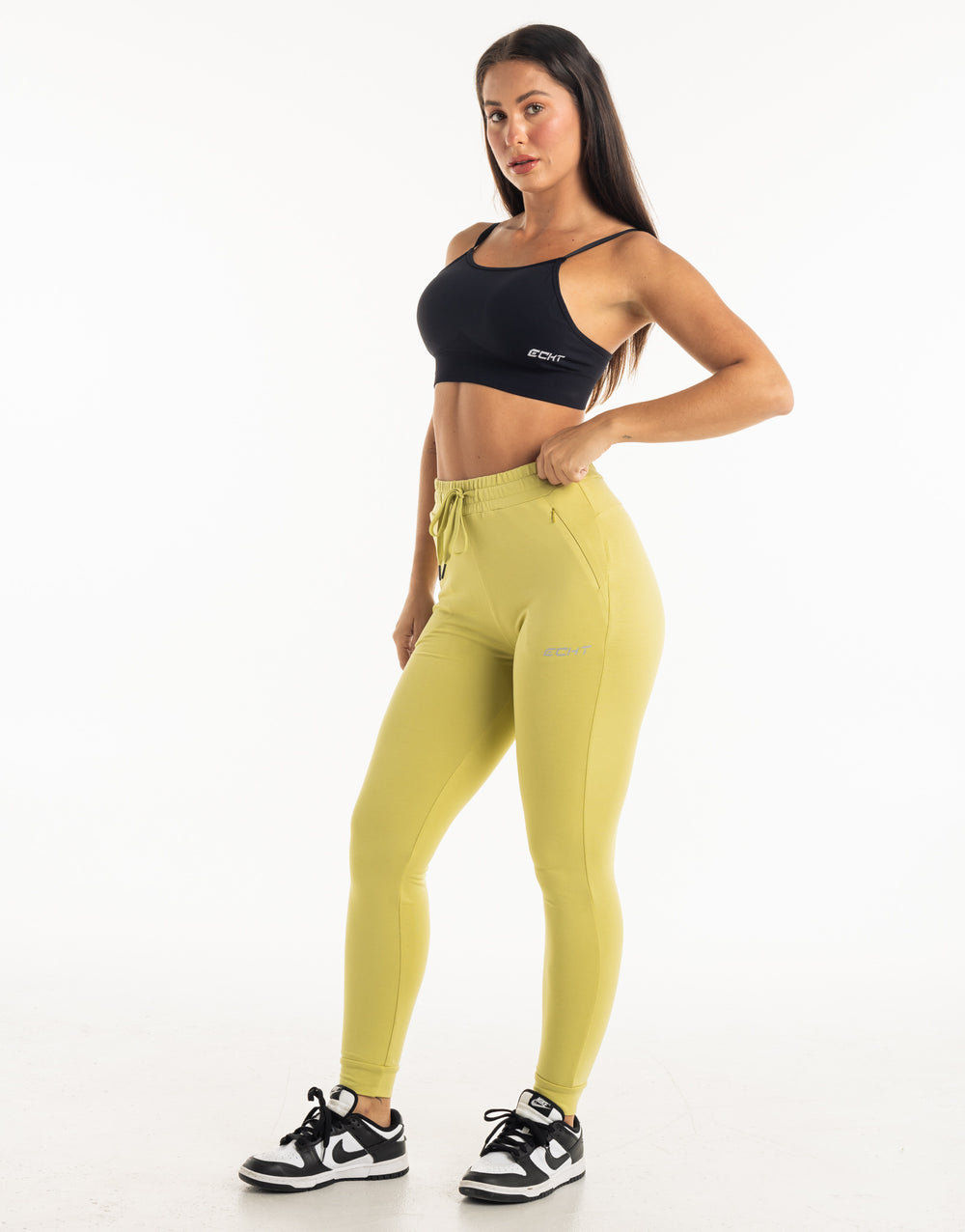 Ladies Tapered Joggers V2 - Light Green