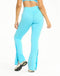 Snap Flare Leggings - Baby Blue