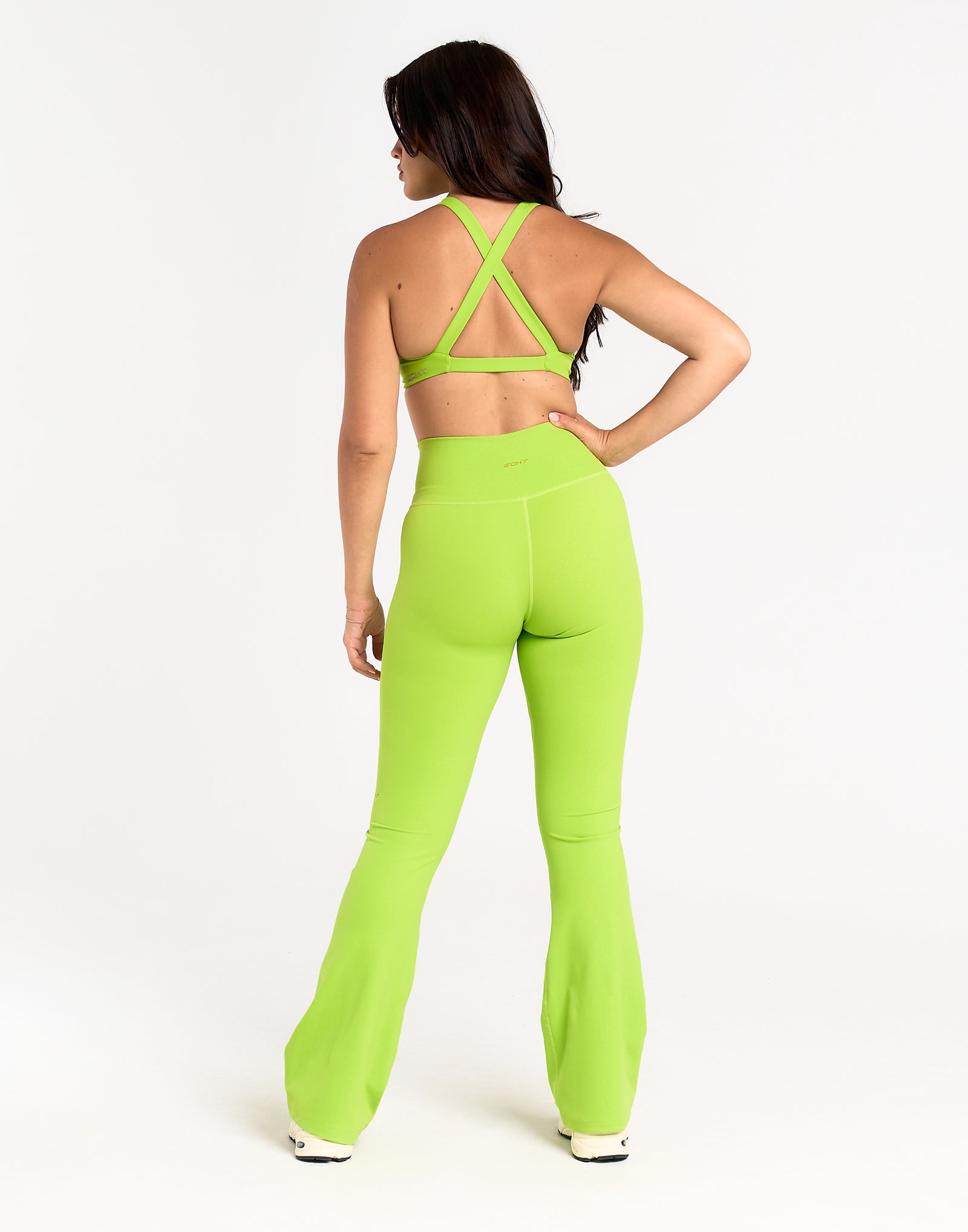 Storm Flare Leggings V2 - Green