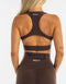 Relentless Sports Bra - Fudge Brown