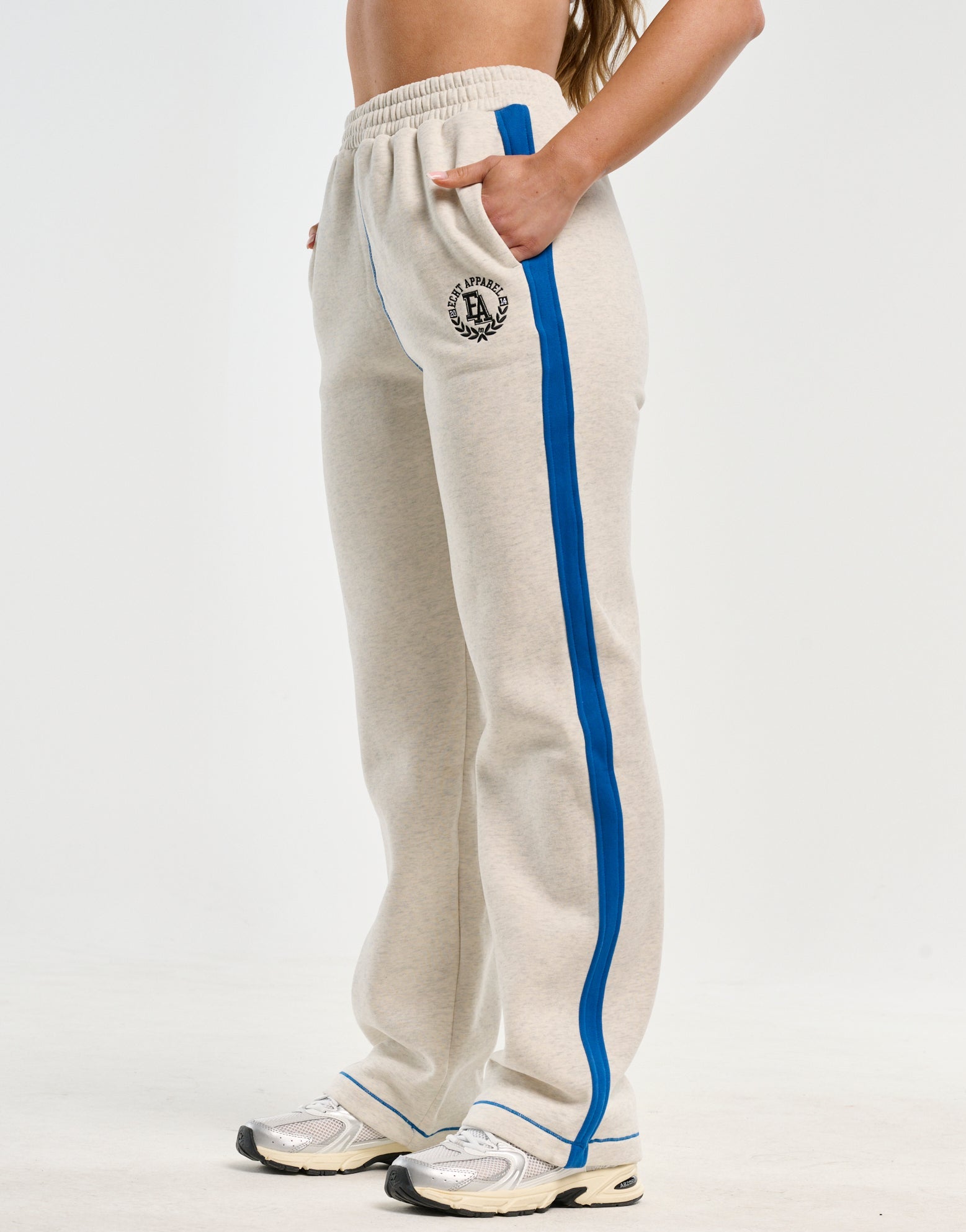 Top Marks Sweatpants - Heather Grey (Blue)