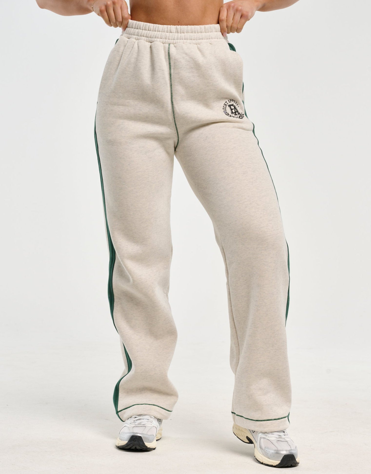 Top Marks Sweatpants - Heather Grey (Green)