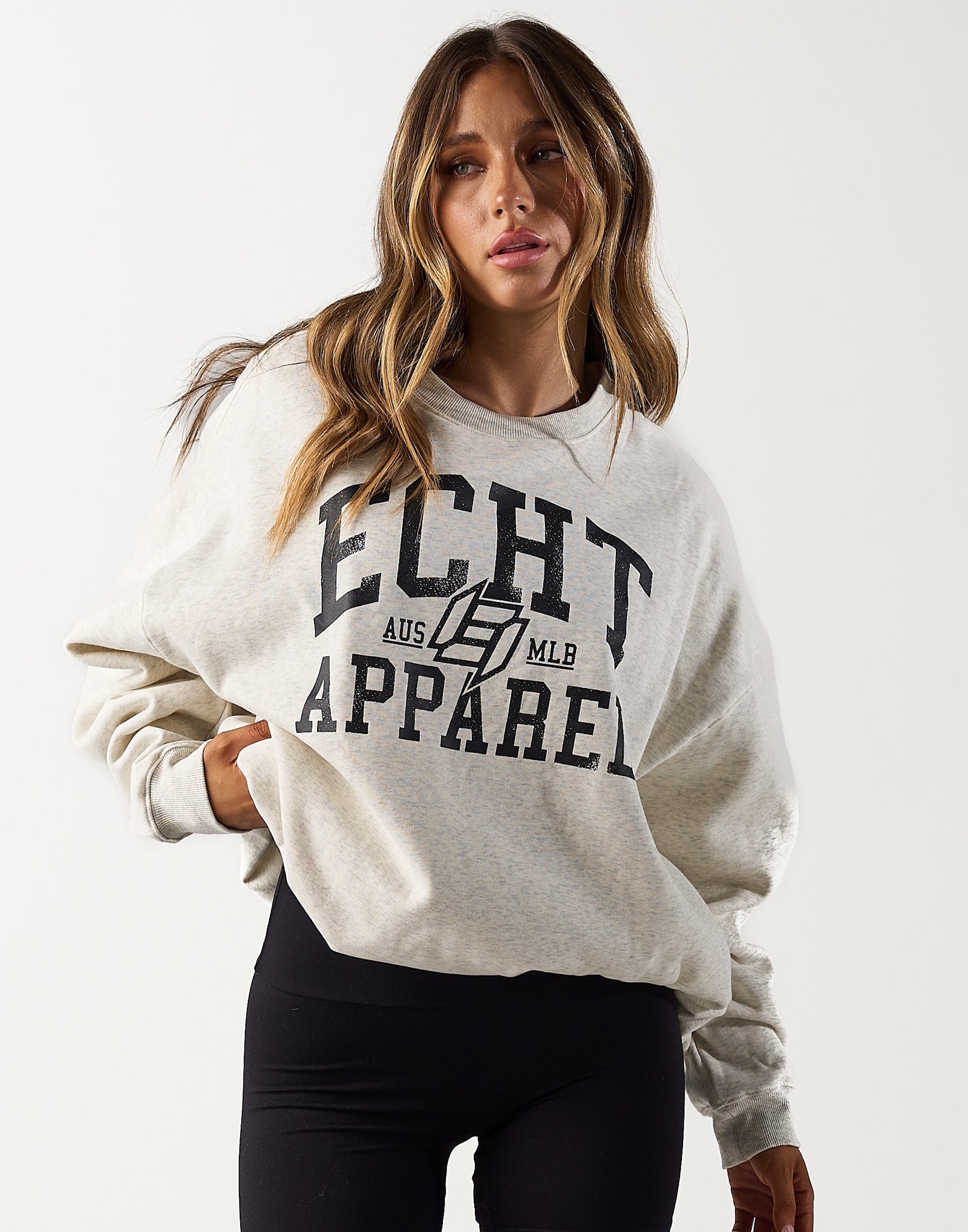 Top Marks Sweater - Heather Grey