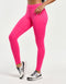 Ultra Pocket Leggings - Bright Pink