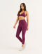 Ascend Pocket Leggings 23" - Blackberry