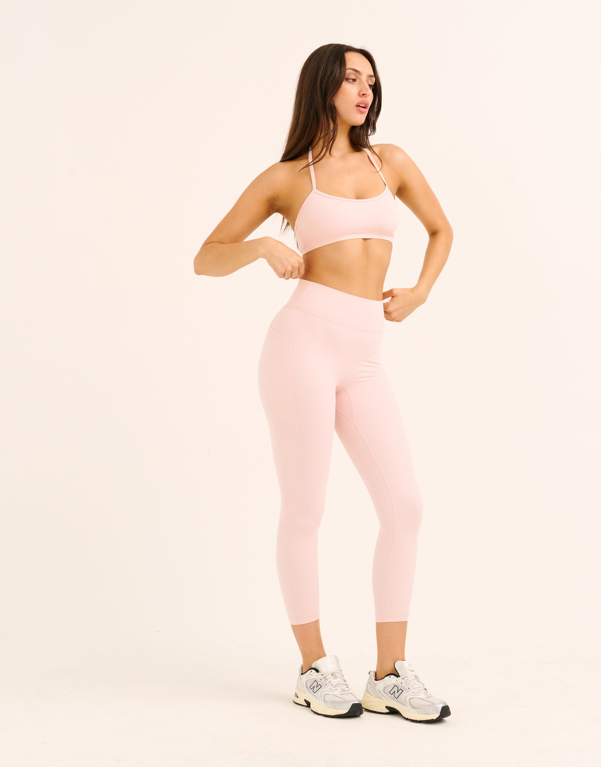 Ascend Pocket Leggings 23" - Mauve