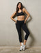 Ascend Pocket Mid-Waist Leggings 23" - Black