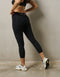 Ascend Pocket Mid-Waist Leggings 23" - Black