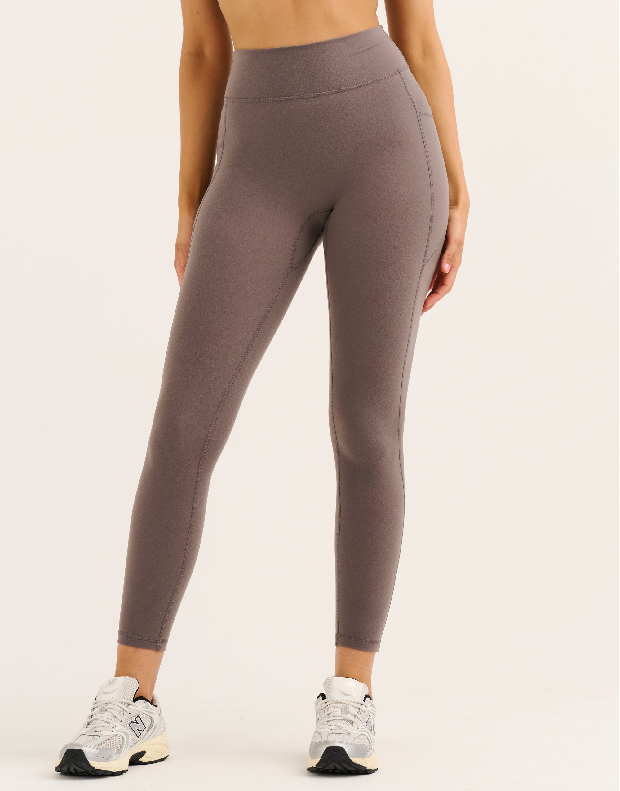 Ascend Pocket Leggings 25" - Slate Grey