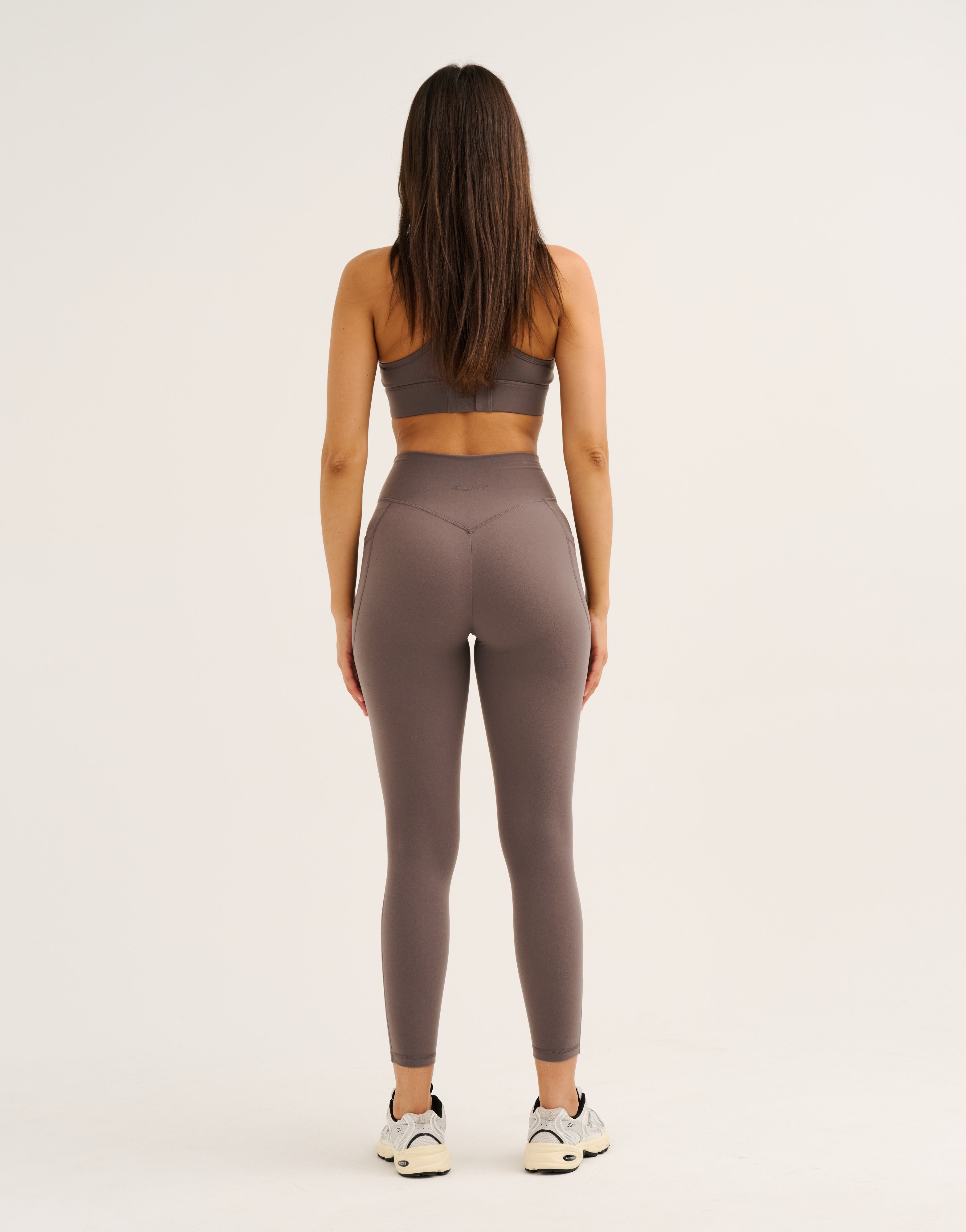 Ascend Pocket Leggings 25" - Slate Grey