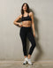 Ascend Pocket Mid-Waist Leggings 25" - Black