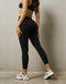 Ascend Pocket Mid-Waist Leggings 25" - Black