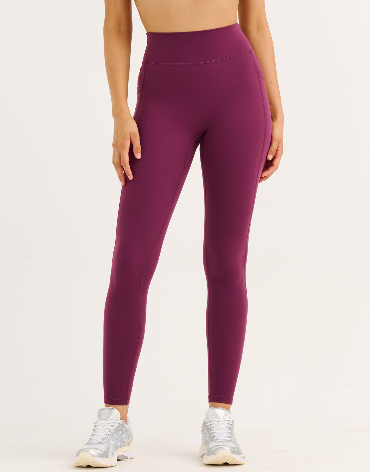 Ascend Pocket Leggings 28" - Blackberry