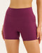 Ascend Pocket Shorts 4" - Blackberry