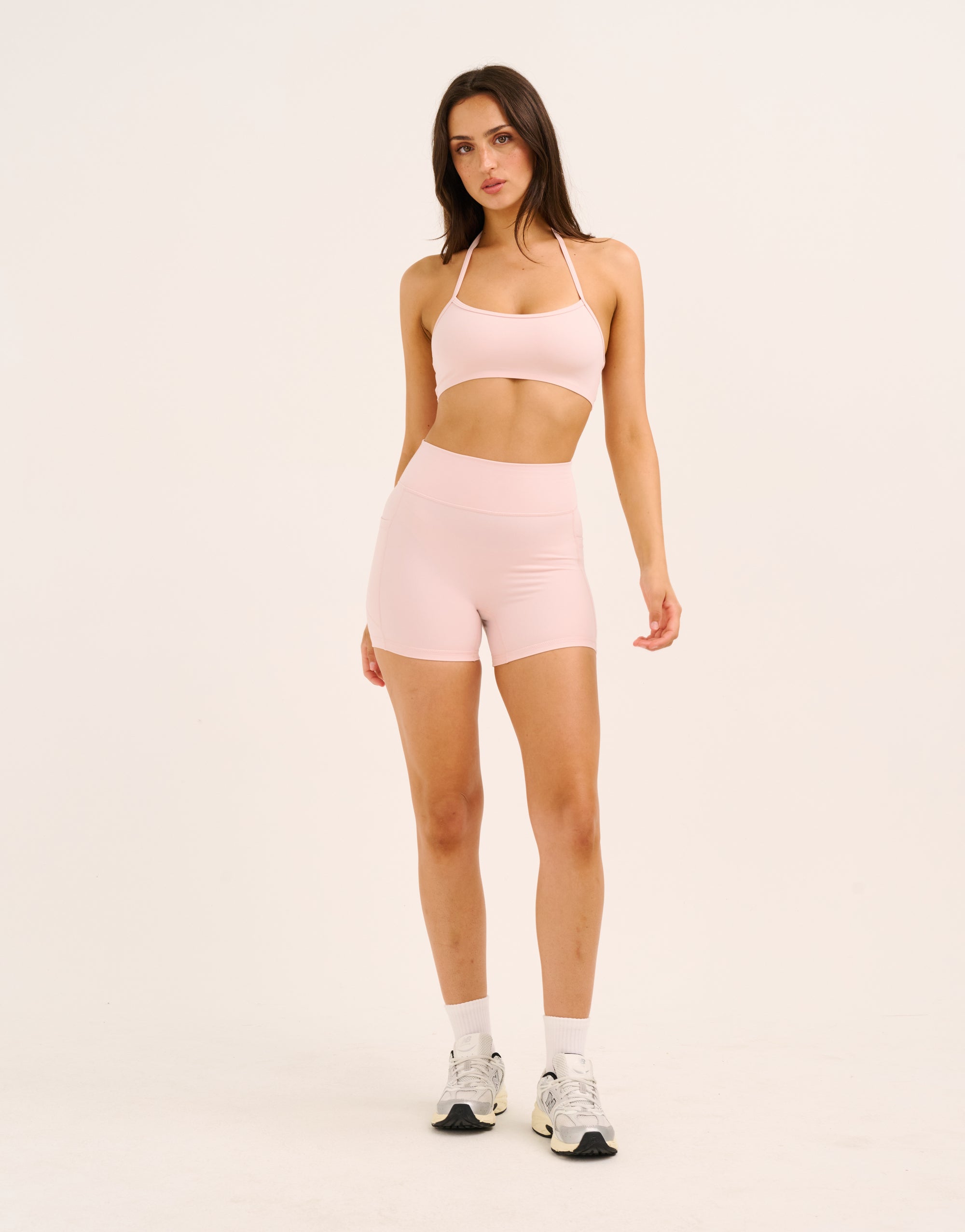 Ascend Pocket Shorts 4" - Mauve
