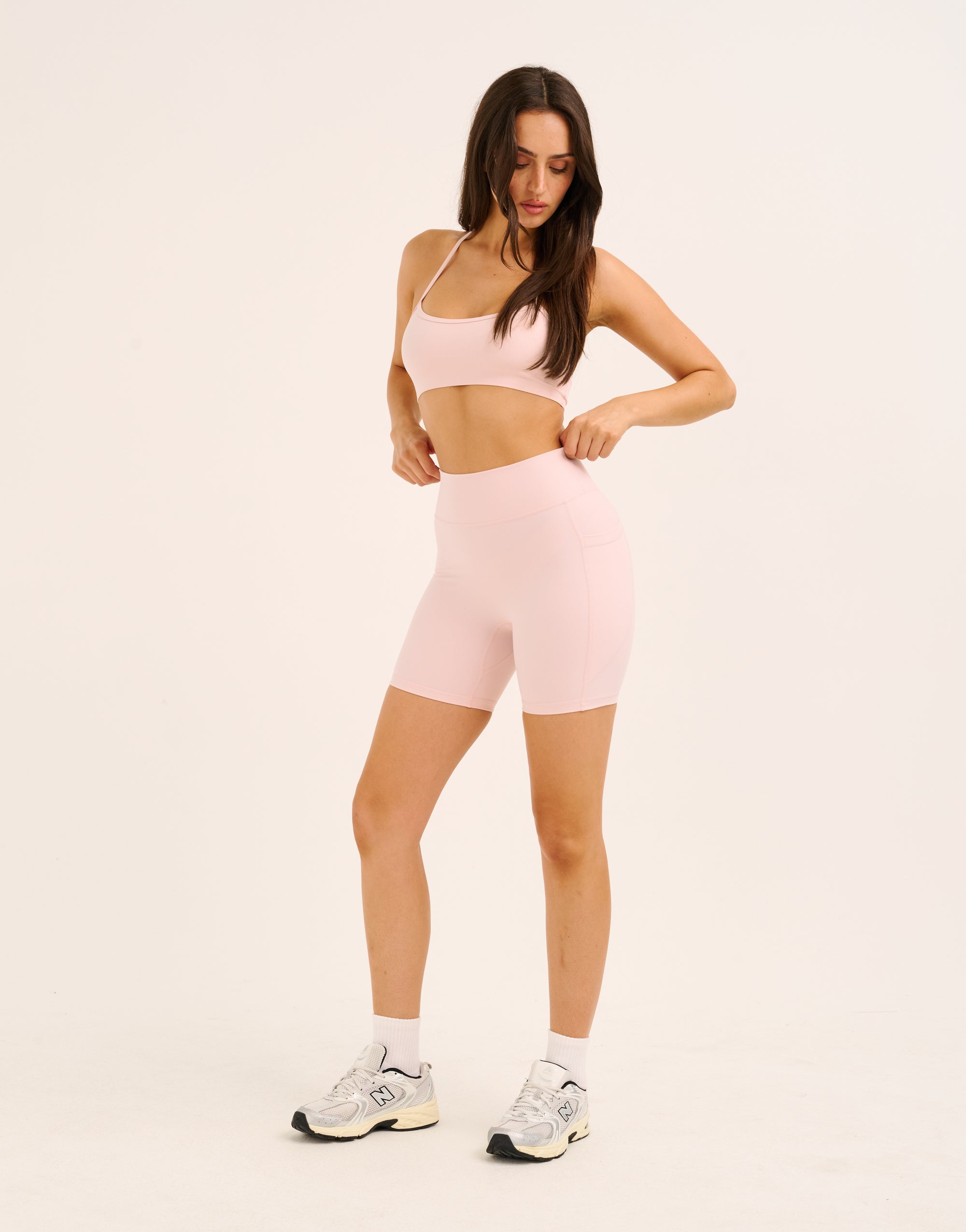 Ascend Pocket Shorts 6" - Mauve