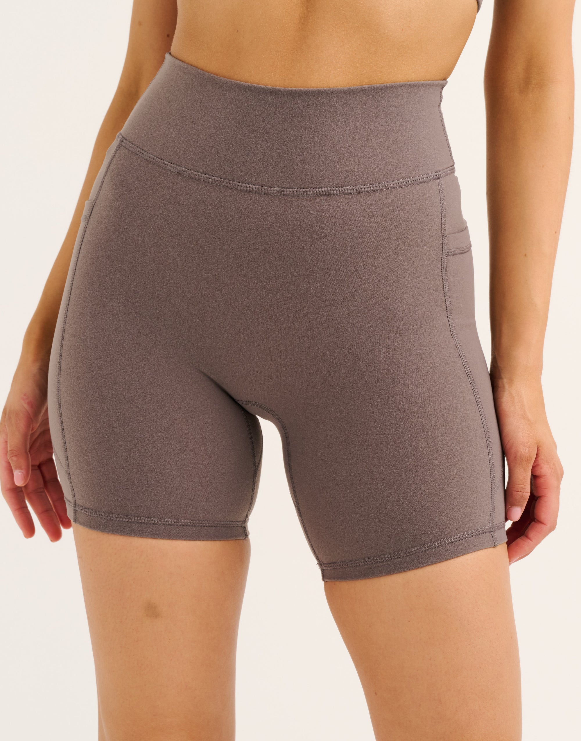 Ascend Pocket Shorts 6" - Slate Grey