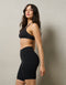 Ascend Pocket Mid-Waist Shorts 8" - Black