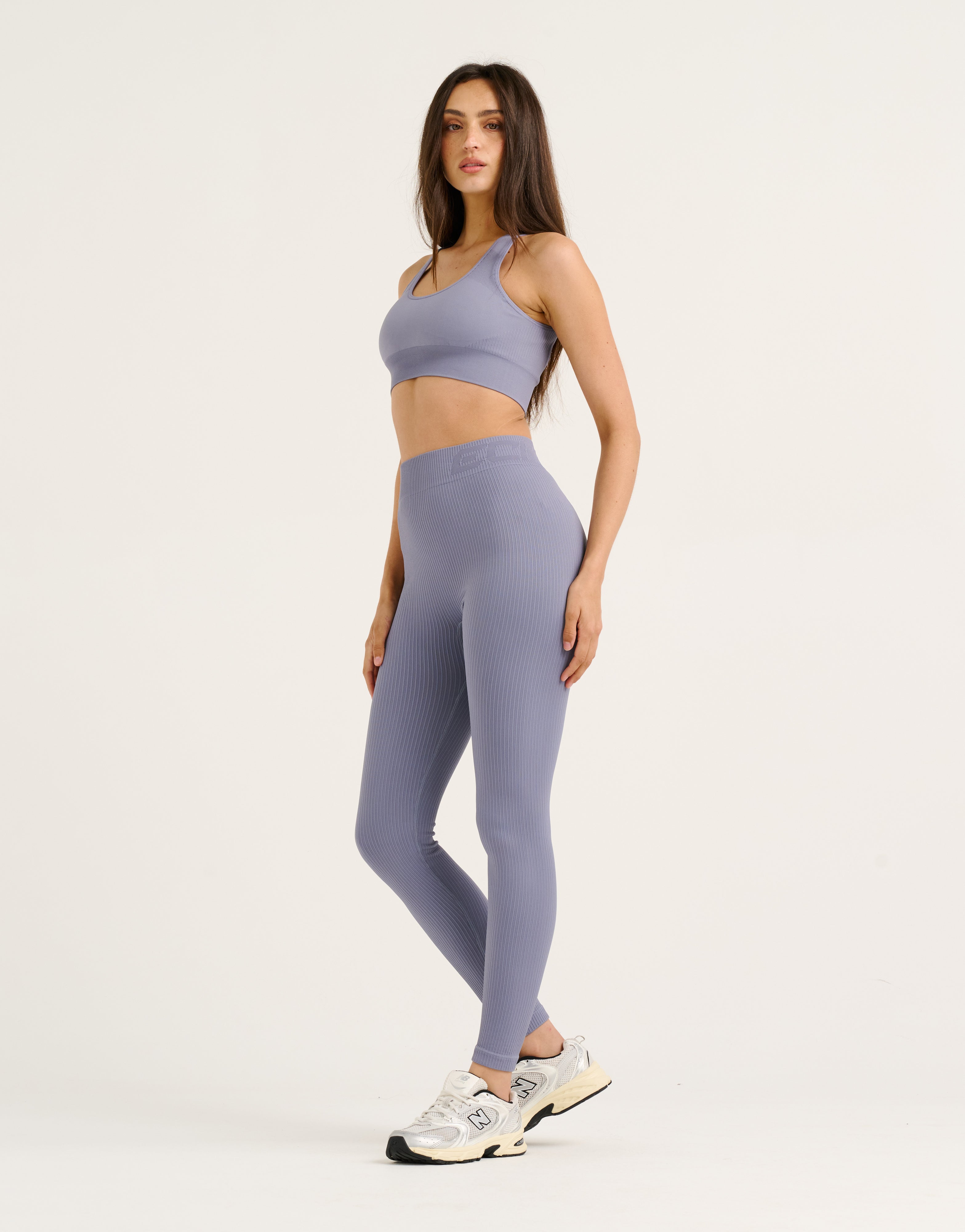 Arise Comfort Mid-Waist Leggings - Washed Blue