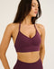 Pulse Halter Sports Bra - Blackberry