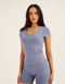Pulse Short Sleeve - Washed Blue