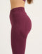 Arise Scrunch Mid-Waist Leggings - Blackberry