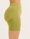 Arise Scrunch Mid-Waist Shorts - Olive
