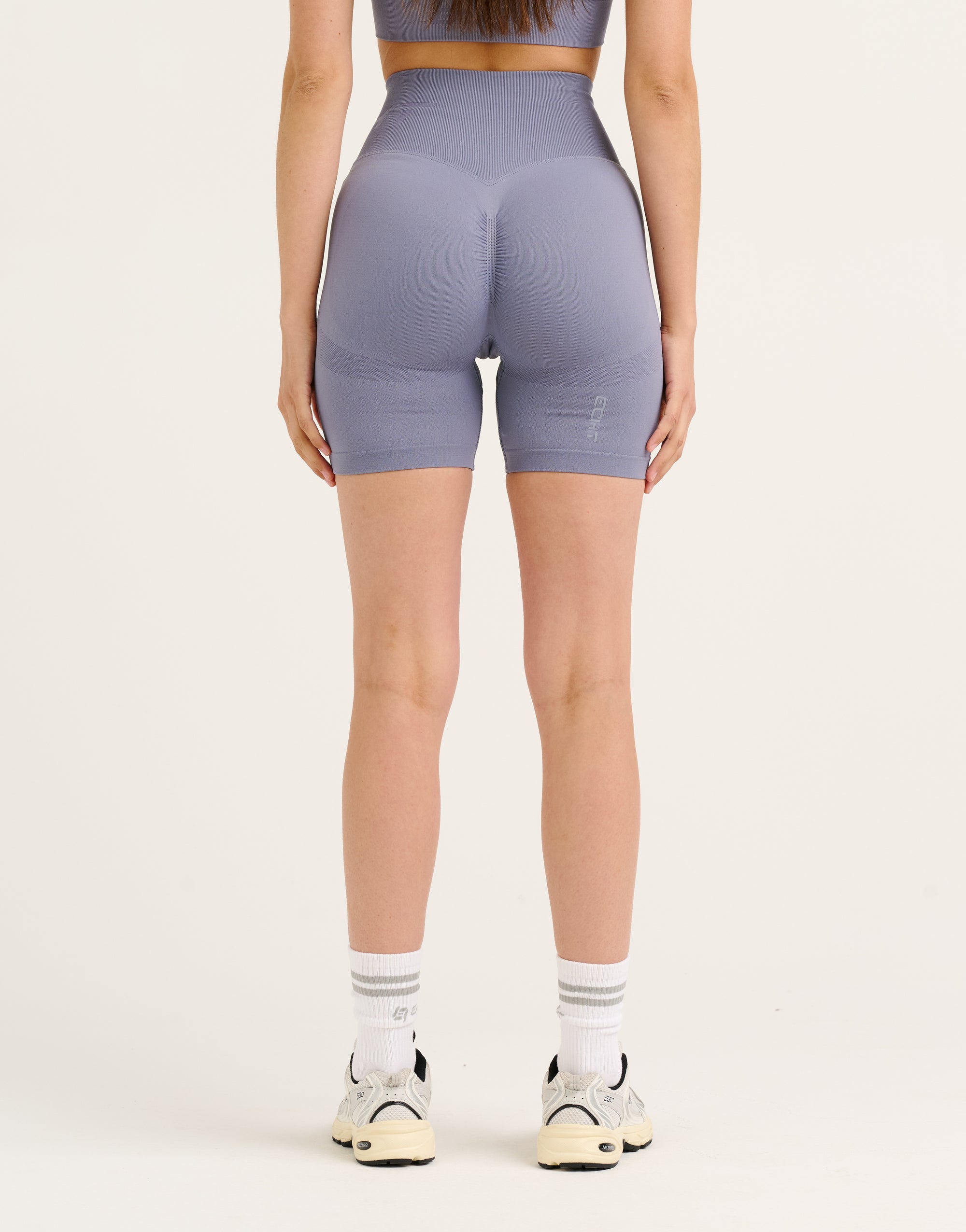 Arise Scrunch Shorts V2 - Washed Blue