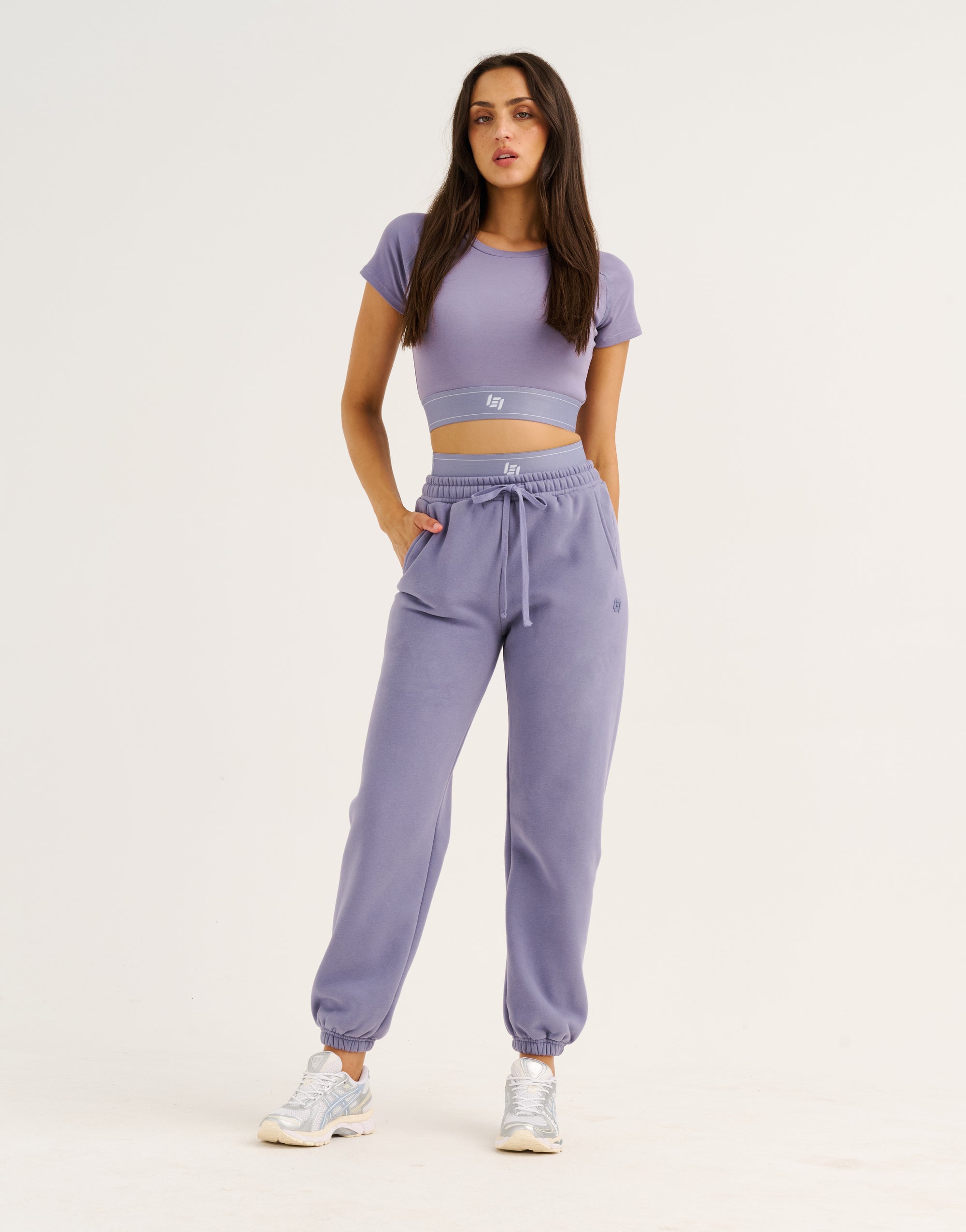 Elemental Layered Jogger Sweatpants - Washed Blue