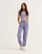 Elemental Layered Jogger Sweatpants - Washed Blue