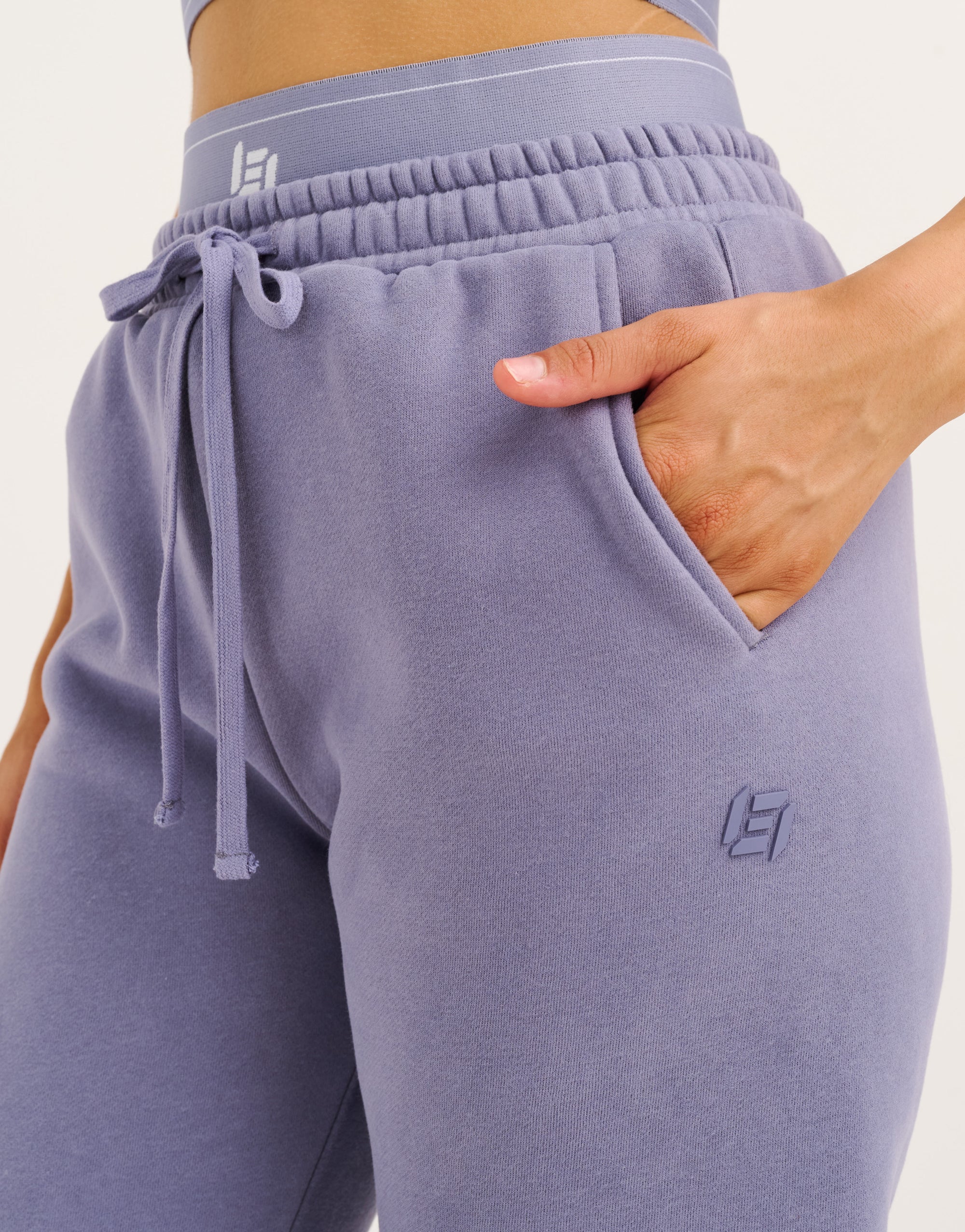 Elemental Layered Jogger Sweatpants - Washed Blue