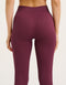 Arise Comfort Mid-Waist Flare Leggings - Blackberry