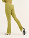 Arise Comfort Mid-Waist Flare Leggings - Olive