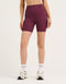 Arise Comfort Mid-Waist Shorts - Blackberry