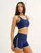 Mode Contrast Crop - Navy