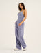 Elemental Wide Leg Sweatpants - Washed Blue