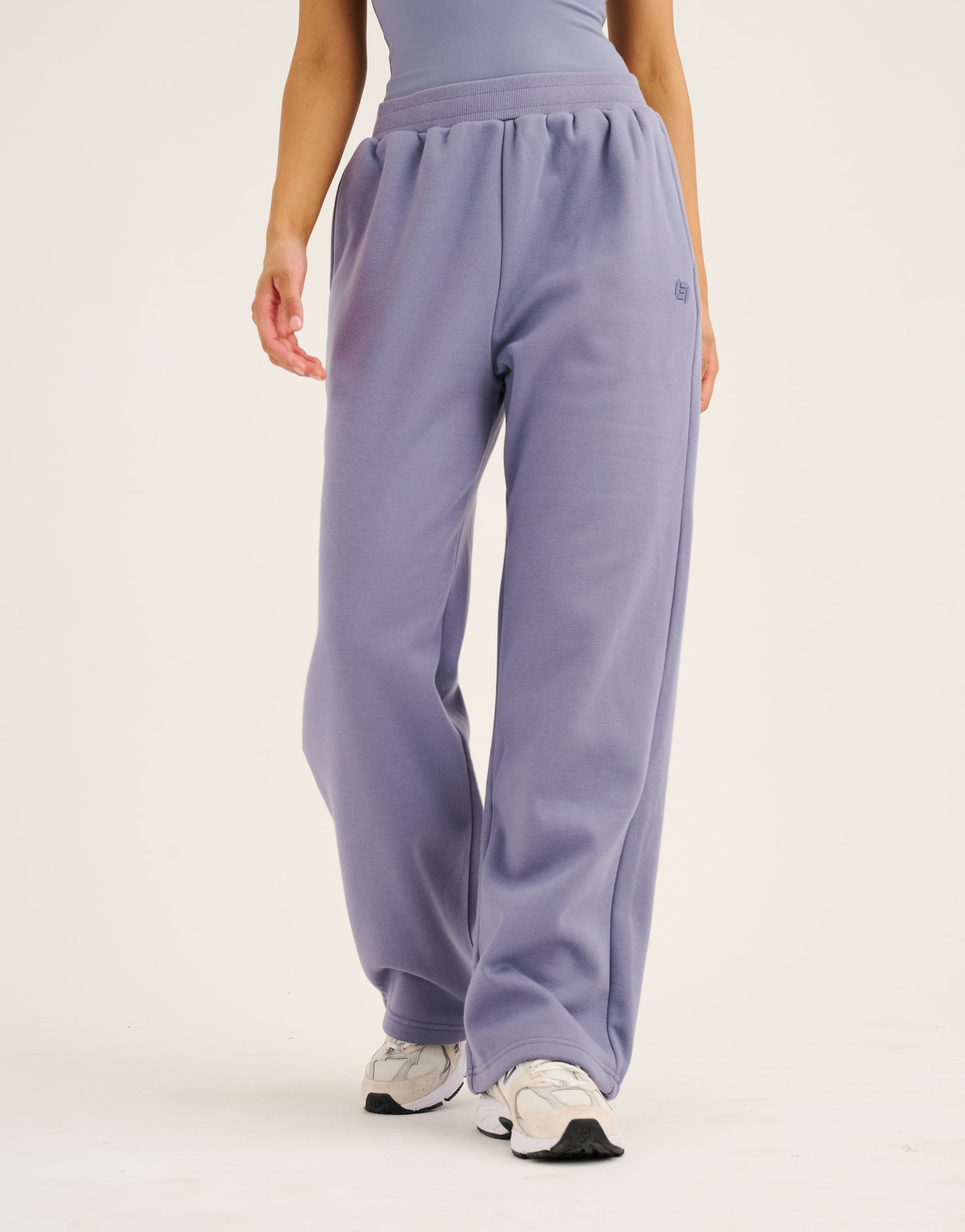 Elemental Wide Leg Sweatpants - Washed Blue