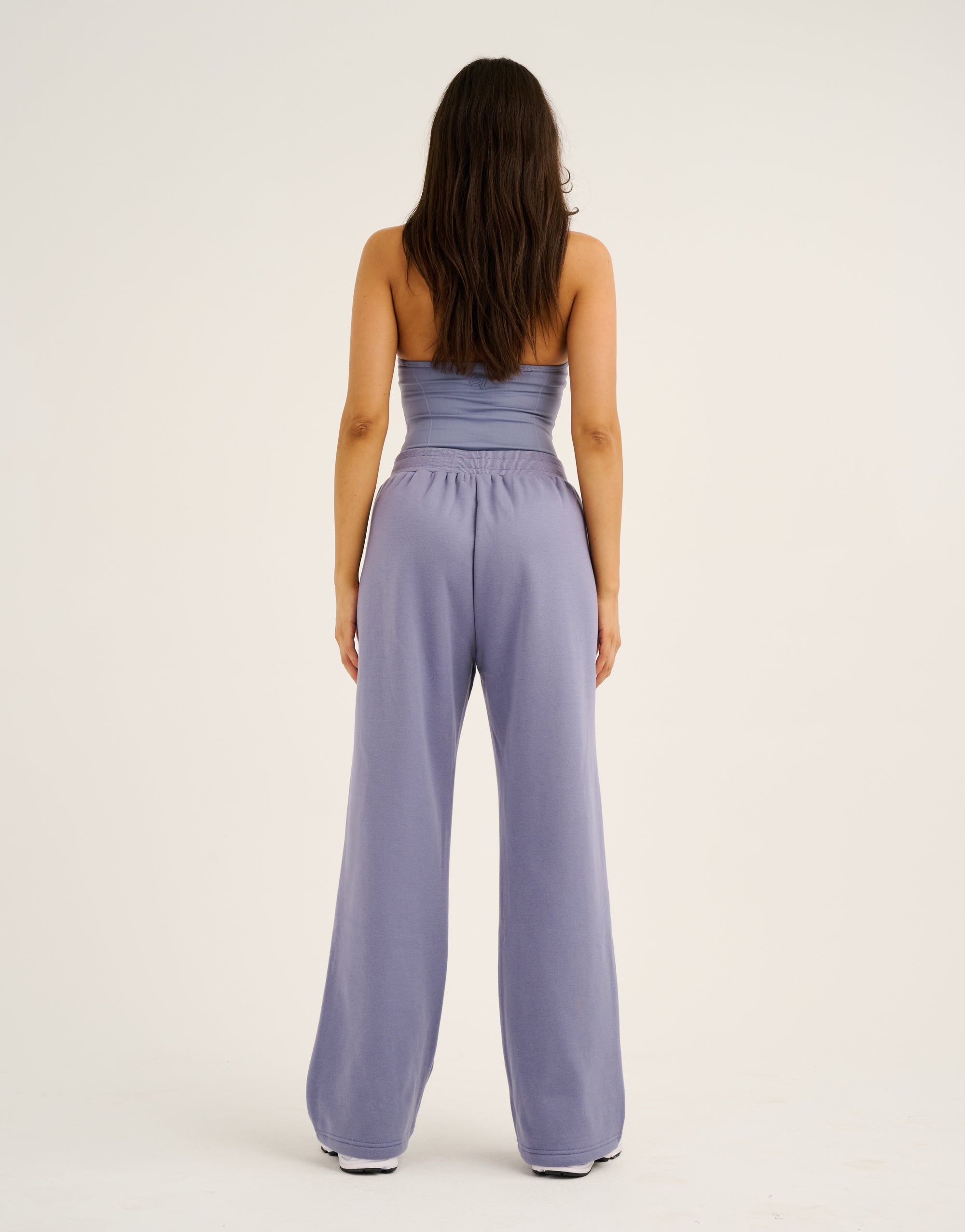 Elemental Wide Leg Sweatpants - Washed Blue