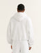 College Combed Fleece Zip-Up Hoodie - Grey Marle