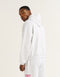 College Combed Fleece Hoodie - Grey Marle