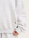 College Combed Fleece Hoodie - Grey Marle