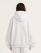 College Combed Fleece Hoodie - Grey Marle
