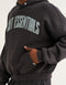 College Combed Fleece Hoodie - Phantom Black