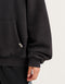 College Combed Fleece Hoodie - Phantom Black
