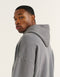 College Combed Fleece Hoodie - Storm Grey